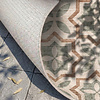 Geometrischer Outdoor Teppich - Mosaic Medina Grün - thumbnail 4