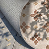 Geometrischer Outdoor Teppich - Mosaic Dot Terra - thumbnail 4