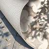 Geometrischer Outdoor Teppich - Mosaic Clover Creme - thumbnail 4