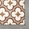 Geometrischer Outdoor Teppich - Mosaic Clover Terra - thumbnail 3