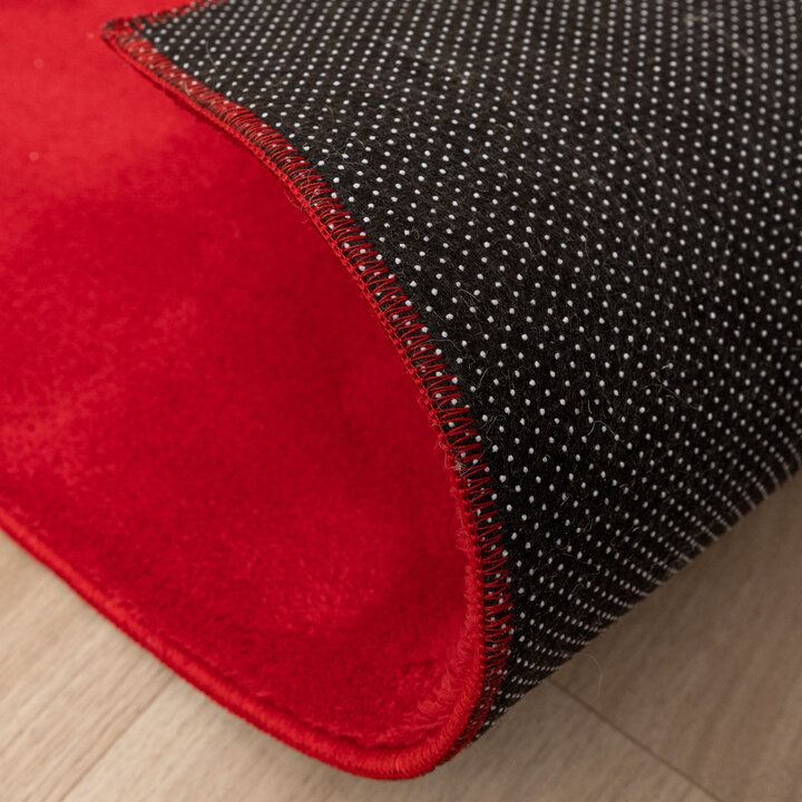 Waschbarer Teppich - Vivid Rot - 6