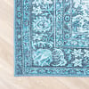 Teppich Vintage - Estate Medaillon Hellblau