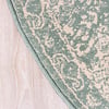 Teppich Vintage Rund - Wonder Oriental Grün 