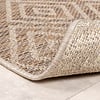 In- & Outdoor Jute Teppich - Fora Tile Natural