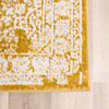 Teppich Vintage - Adore Medaillon Gelb 