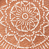In- & Outdoor Teppich Rund - Porto Aztec Terracotta 