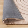 Hochflor Teppich - Carvy Curves Taupe