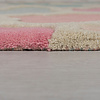 Moderner Teppich Rund - Illo Rosella Rosa Blau - thumbnail 4