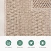 In- & Outdoor Jute Teppich - Fora Edge Natural - thumbnail 3
