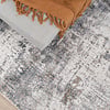 Waschbarer Teppich Abstrakt - Misha Grunge Creme Grau