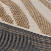 Waschbarer Teppich - Dunya Zebra Beige Weiß - thumbnail 6