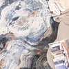 Teppich Abstrakt - Xavier Wave Blau Grau - thumbnail 2