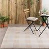 In- & Outdoor Teppich - Ranch Checkerboard Beige - thumbnail