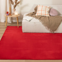 Waschbarer Teppich - Vivid Rot