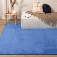Waschbarer Teppich - Vivid Blau