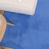 Waschbarer Teppich - Vivid Blau - thumbnail 2