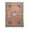In- & Outdoor Teppich Vintage - Kairo Medaillon Terra Dunkelblau - thumbnail 1