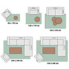 Moderner Teppich - Solacio Zen Rosa - thumbnail 6