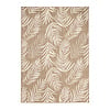 In-& Outdoor Teppich - Malta Leaves Beige - thumbnail 1
