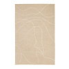 In- & Outdoor Teppich - Porto Lines Creme - thumbnail 1