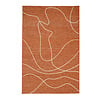 In- & Outdoor Teppich - Porto Lines Terracotta - thumbnail 1