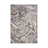 Marmor Teppich - Erio Marbled Grau Rosa - thumbnail 1