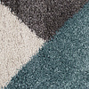 Teppich Abstrakt - Dakaro Zula Blau Grau - thumbnail 2