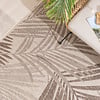 In- & Outdoor Teppich - Tiga Palm Taupe - thumbnail 2