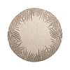 In- & Outdoor Teppich Rund - Tiga Edge Taupe - thumbnail 1