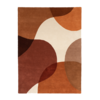 Wollteppich Abstrakt - Clarice Terrakotta - thumbnail 1