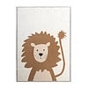 Waschbarer Spielteppich - Simba Lion Braun - thumbnail 1
