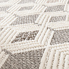 Nachhaltiger Teppich - Lorre Blocks Weiß Grau  - thumbnail 3