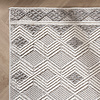 Nachhaltiger Teppich - Lorre Blocks Weiß Grau  - thumbnail 4