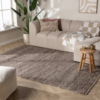 Wollteppich - Feline Braun Meliert