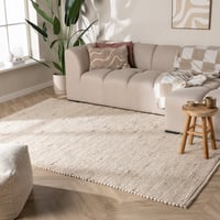 Wollteppich - Feline Weiß Meliert