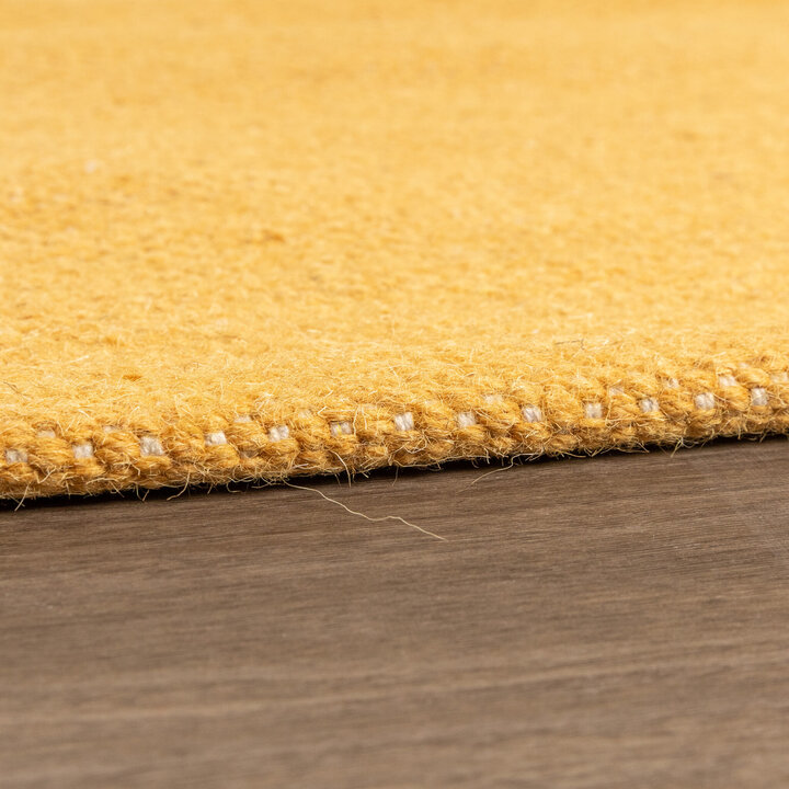 Wollteppich - Reno Ockergelb - 5