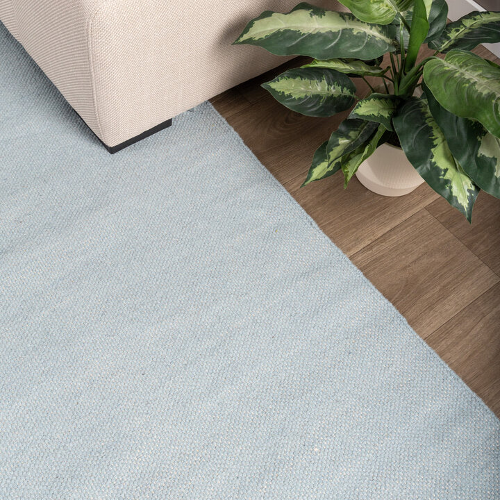 Wollteppich - Reno Blau - 2