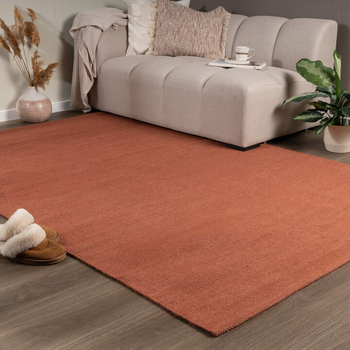 Wollteppich - Reno Terracotta