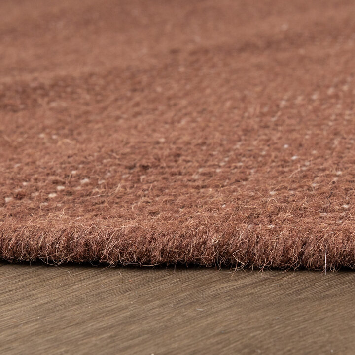Wollteppich Rund - Reno Braun - 5