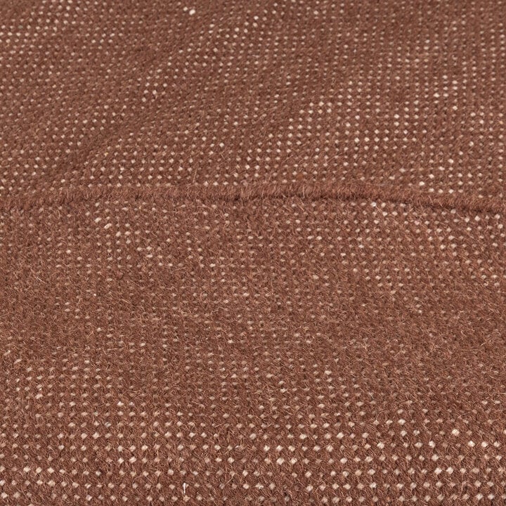 Wollteppich Rund - Reno Braun - 6