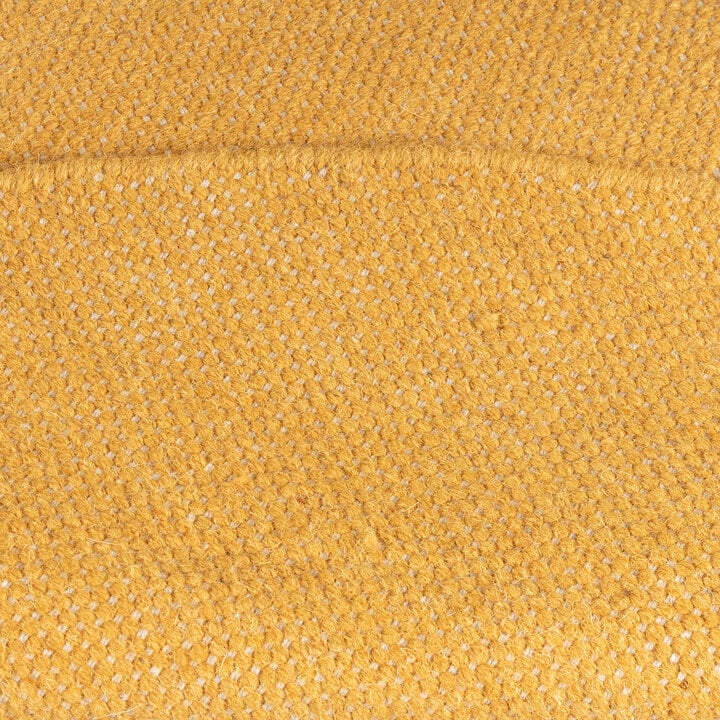 Wollteppich Rund - Reno Ockergelb - 6