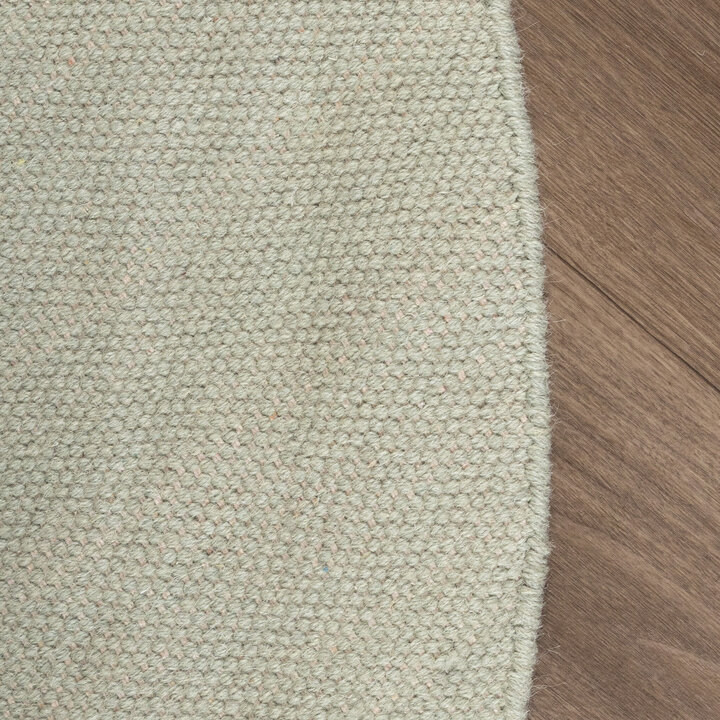 Wollteppich Rund - Reno Grün - 4