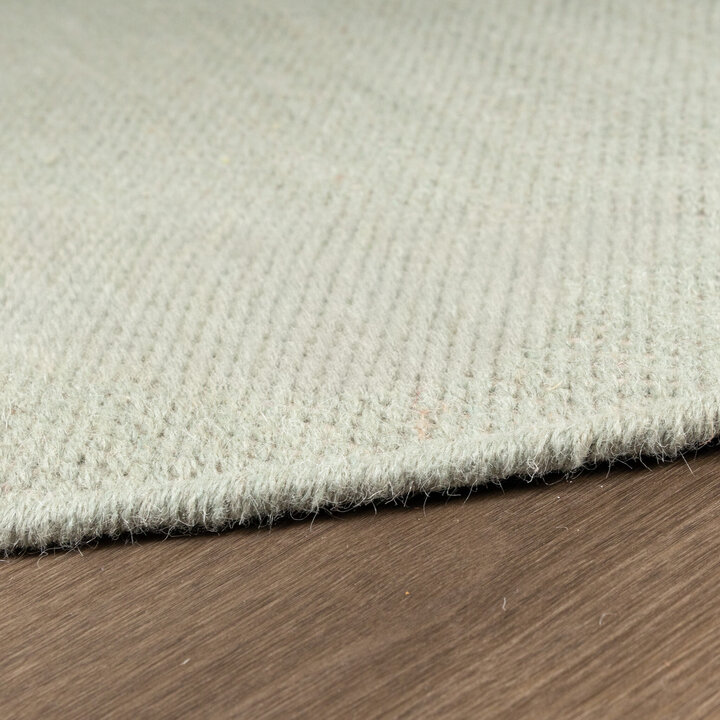 Wollteppich Rund - Reno Grün - 5