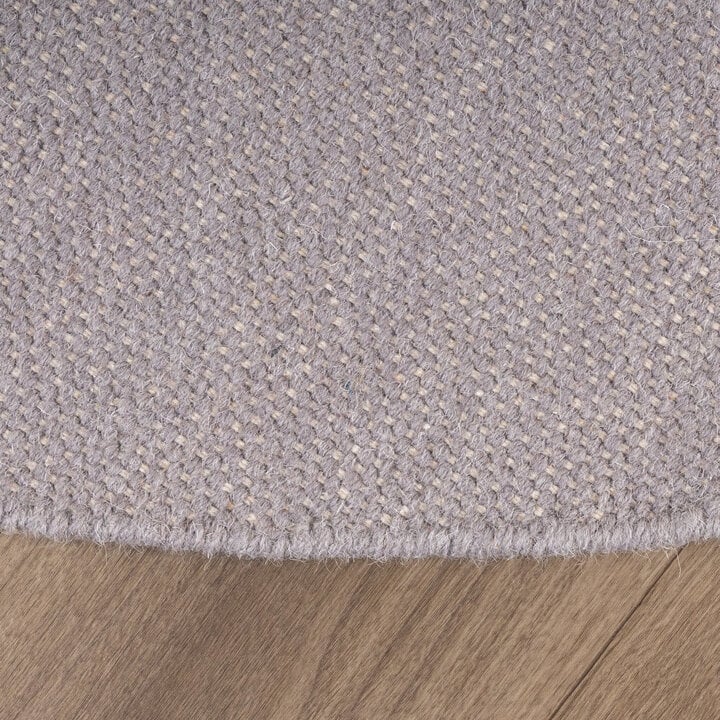 Wollteppich Rund - Reno Grau - 4